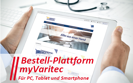 myVaritec Bestellplatform für Arztpraxen